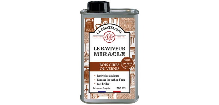 Raviveur miracle - bois cirés ou vernis - bidon - 250 mL