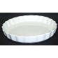 Moule à tarte en porcelaine Girard Ø 26,5 cm, blanc