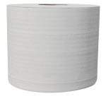 Essuie main bobine de 1000 feuilles blanc pur  2 plis - lot de 2 rouleaux