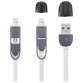 Câble de charge micro USB - smartphone - adaptateur Iphone5/6 - L : 1 m - b
