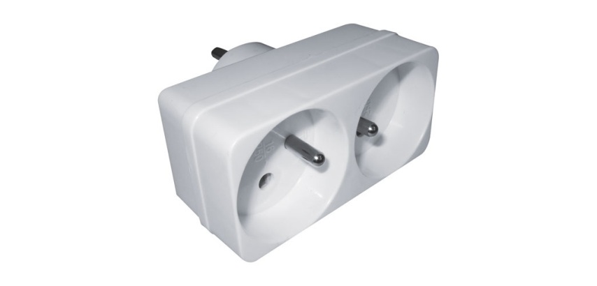 Biplite 16A  2P+T - blanc