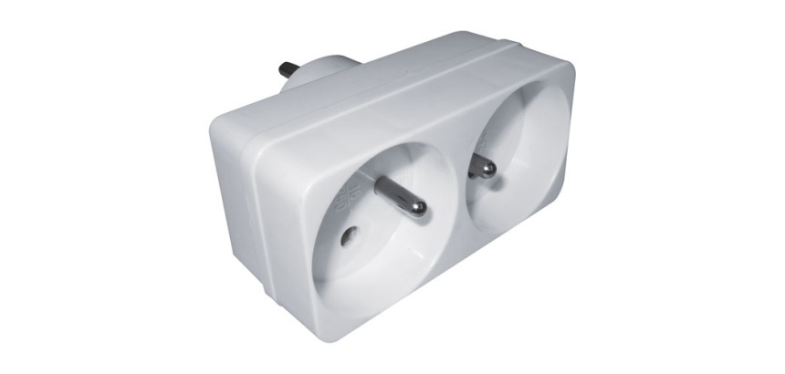 Biplite 16A  2P+T - blanc