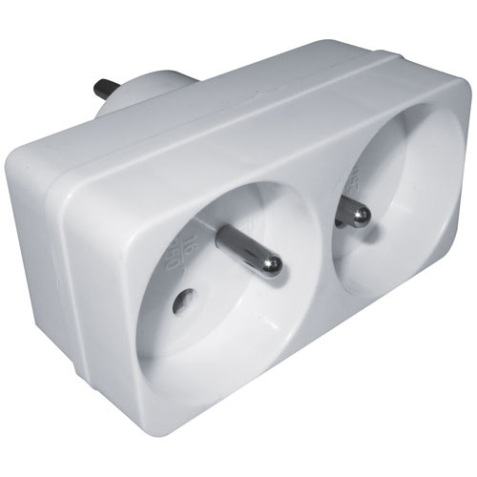 Biplite 16A  2P+T - blanc