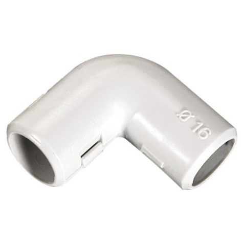 Equerre IRO - coude - 16 mm² - 100x190x25 mm - lot de 4 gris