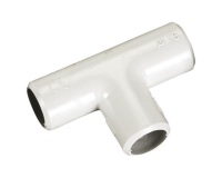 Té IRO - 16 mm² - 103x170x22 mm - lot de 4 - gris