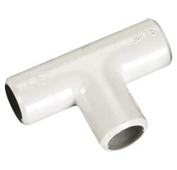 Té IRO - 25 mm² - 103x265x30 mm - lot de 4 - gris