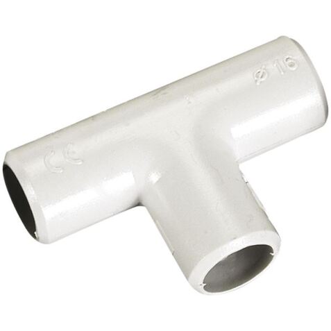 Té IRO - 25 mm² - 103x265x30 mm - lot de 4 - gris