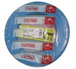 Câble d'installation rigide - H07V-U - 1x1.5mm² - L : 100 m - couronne - bl