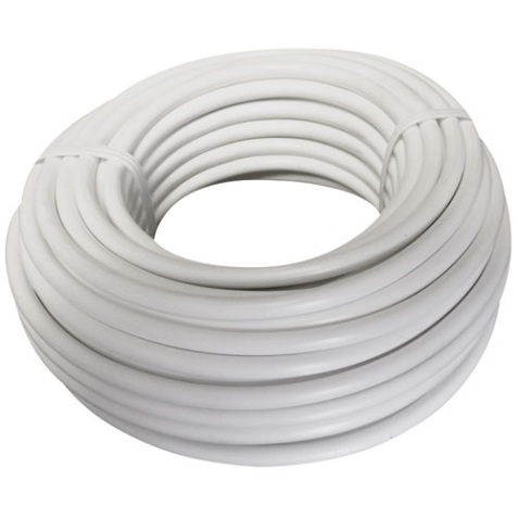 Câble d'installation H05VV-F - 3G2.5mm² -  L : 10 m - bobinot - blanc