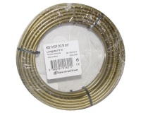 Câble domestique - H03VVH2F - 2x0.75mm² - L : 5 m - couronne - or