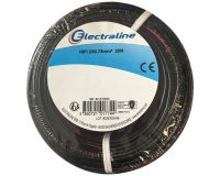 Câble multimédia HI-FI - 2x0.75mm² - L : 25 m - couronne - noir/rouge