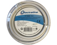 Câble multimédia - 17 VAtC -  L : 5 m - bobinot - blanc