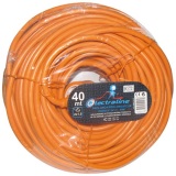 Prolongateur jardin 16A - L : 40 m - 2x1.5mm²   - orange