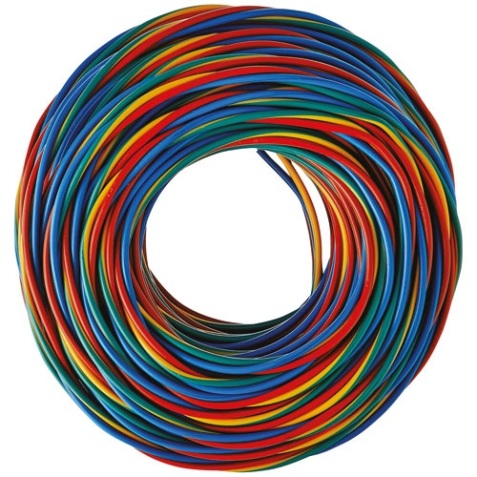 Câble d'installation H07V-U - Trifacil - 3G2.5 mm² -  L : 10 m - couronne -