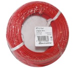 Câble d'installation rigide - H07V-U - 1x1.5mm² - L : 10 m - bobinot - roug