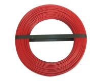 Câble d'installation rigide - H07V-U - 1x2.5mm² - L : 10 m - bobinot - roug