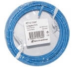 Câble d'installation rigide - H07V-U - 1x2.5mm² - L : 25 m - bobinot - bleu