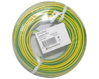 Câble d'installation rigide - H07V-U - 1x2.5mm² - L : 25 m - bobinot - jaun