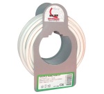 Câble d'installation H05VV-F - 2x1.5mm² -  L : 10 m - bobinot - blanc