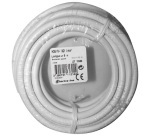 Câble d'installation H05VV-F - 3G1.5mm² -  L : 5 m - bobinot - blanc