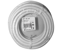 Câble d'installation H05VV-F - 3G1.5mm² -  L : 5 m - bobinot - blanc