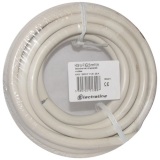 Câble d'installation H05VV-F - 3G2.5mm² -  L : 5 m - bobinot - blanc