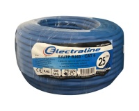 Câble multimédia FTP - RJ45 -CAT 6 -  L : 25 m - couronne - bleu