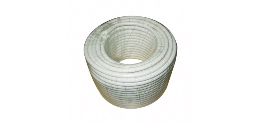 Câble multimédia - 17 VAtC -  L : 25 m - couronne - blanc