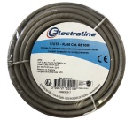 Câble multimédia FTP - RJ45 -CAT 5 - L : 10 m - couronne gris