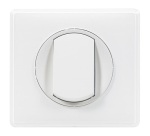 Poussoir 6A - Céliane - complet - blanc