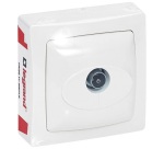 Prise TV simple - Les Apparents - blanc