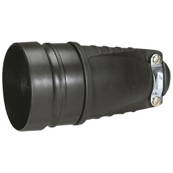 Fiche femelle 3p+t 20a IP20 caoutchouc vrac