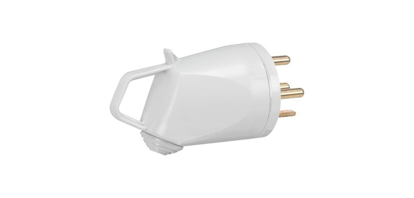 Fiche mâle 3P+N+T 20A gris vrac