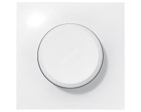 Interrupteur variateur à bouton - Neptune - 300 W - blanc