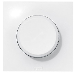 Interrupteur variateur à bouton - Neptune - 300 W - blanc