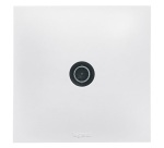 Prise TV simple - Neptune - blanc