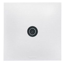 Prise TV simple - Neptune - blanc