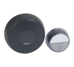 Kit carillon radio sans fil Confort à piles - anthracite