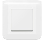 Interrupteur ou va-et-vient simple - Mosaic Easy-Led - complet - blanc