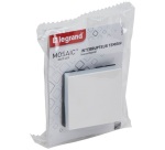 Interrupteur témoin - Mosaic Easy-Led - 10 A  -  2 modules - à composer - b