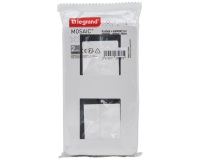 Plaque avec support pour 2 x 2 modules - Mosaic - montage vertical entraxe