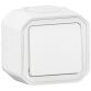 Interrupteur ou va-et-vient 10 A - Plexo - complet saillie - blanc