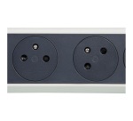 Rallonge multiprise pivotante avec interrupteur - 6 prises - 2P+T - cordon