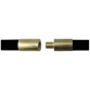Canne de ramonage et débouchage - L : 1.5 m - ext D18 mm - noir