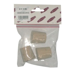 Bonde en liège - diamètre 30 mm - lot de 3