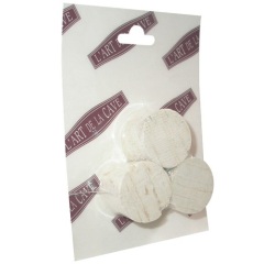 Bonde en liège - diamètre 40 mm - lot de 3