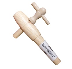 Robinet vinaigrier 4 pouces - en bois - embout de diamètre 12 mm