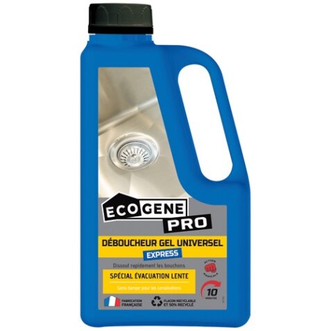 Déboucheur gel universel express - siphons et éviers - 1 L