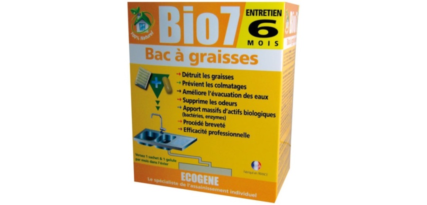 Bio7 entretien bacs à graisses 6 doses
