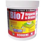 Entretien regards et drains Bio7 - fosses septiques et tout à l'égout x 4